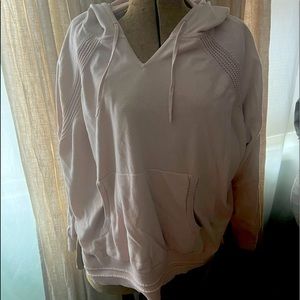 Pale Pink Athleta Sweater Hoodie 3x